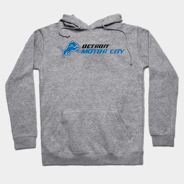 Detroit Motor City Lions Hoodie by capognad